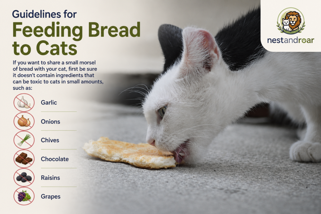 Guidelines for Feeding Bread to Cats