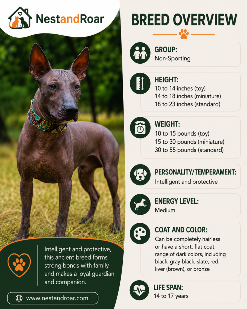 Hairless Dog breeds 