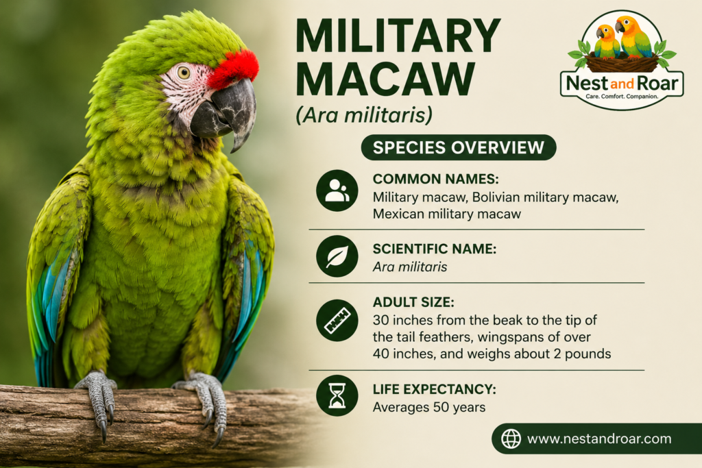 Military Macaw